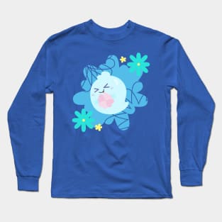 Happy Ghost Long Sleeve T-Shirt